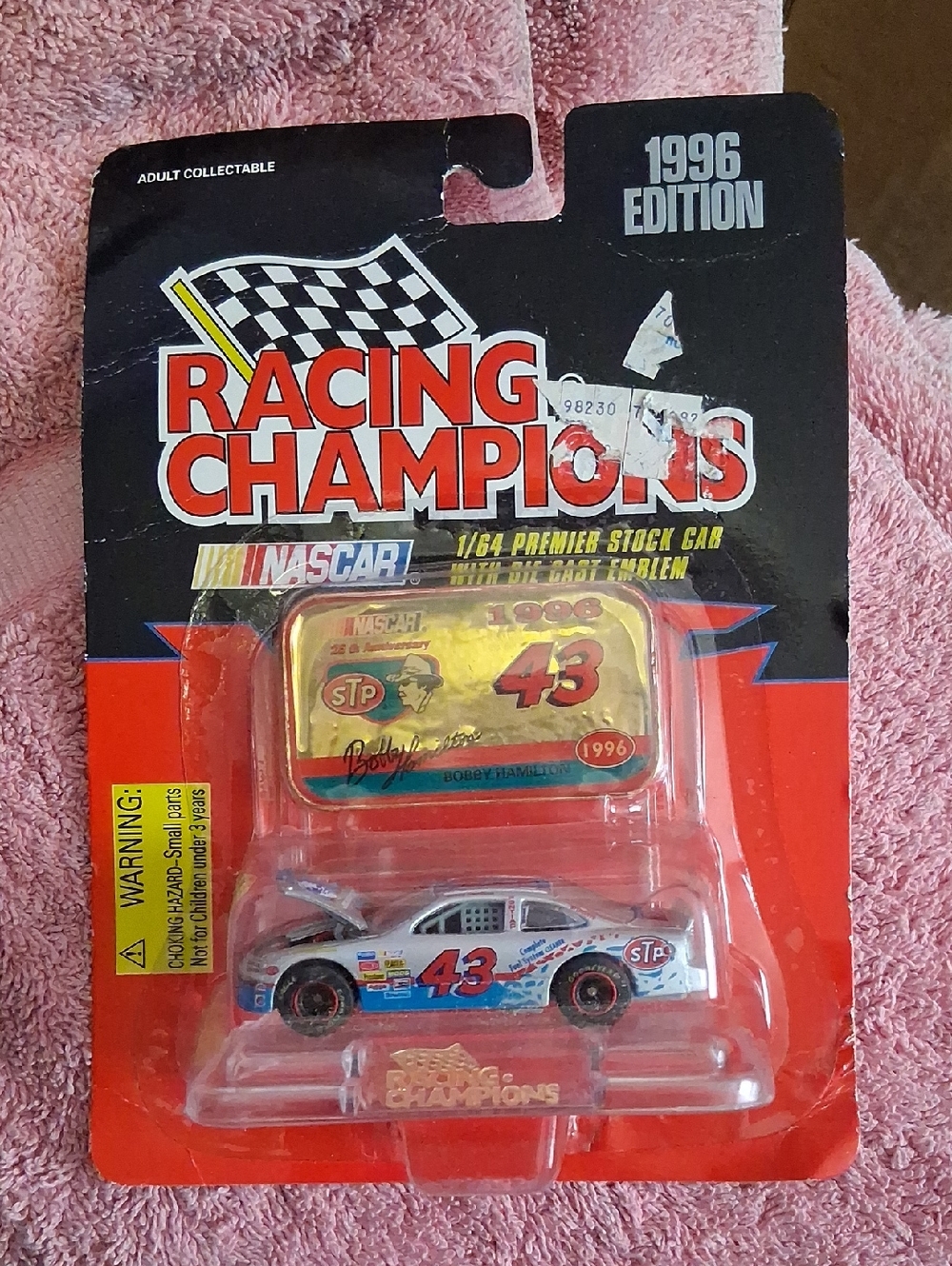 Nascar Racing Champions #43 Die-Cast Stock Car - White/Red/Blue